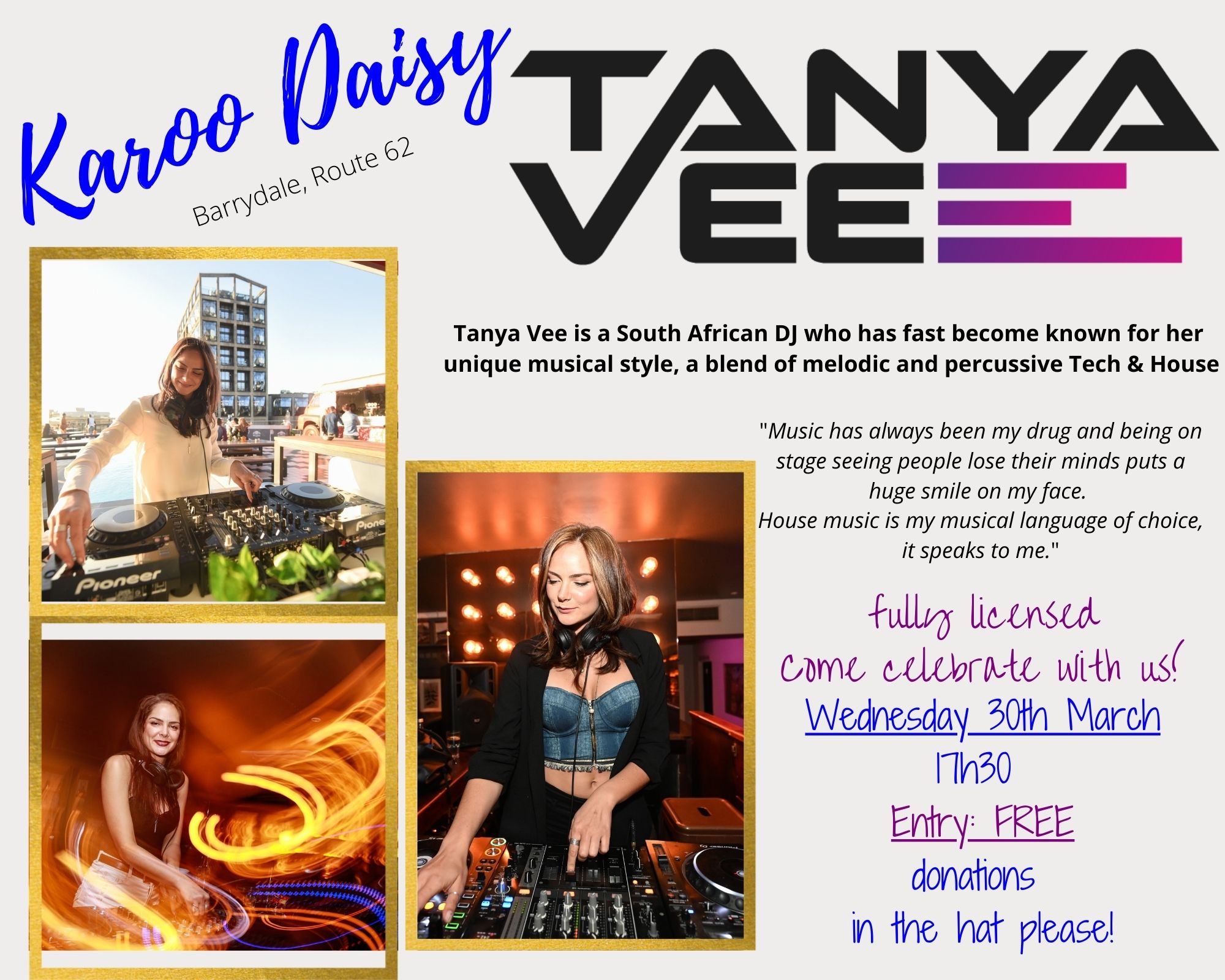 Tanya Vee event